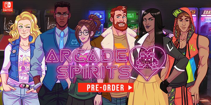 Arcade Spirits, switch, nintendo switch, PQube, Fiction Factory Games, release date, features,price,pre-order now,Europe, trailer