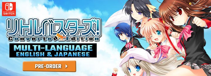 Little Busters! Converted Edition, Little Busters!, Key, Prototype, features, price, release date, Nintendo Switch, Switch, Japan, English, Multi-language, pre-order