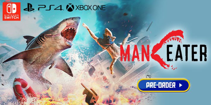 Maneater, Maneater's, PS4, Switch, PlayStation 4, Nintendo Switch, Xbox One, release date, features, price, pre-order, US, North America, Europe, Asia, Tripwire Interactive