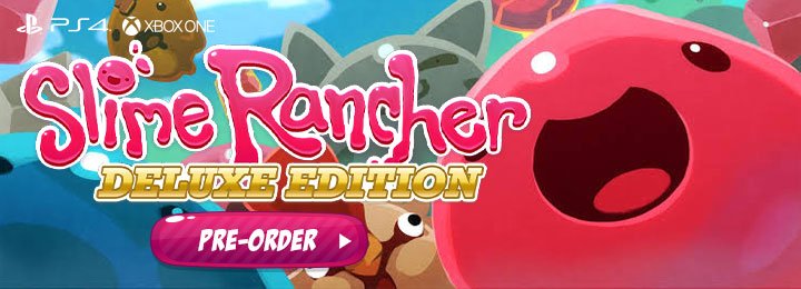 Slime Rancher, Slime Rancher [Deluxe Edition], PS4, PlayStation 4, XONE, Xbox One, Skybound Games, Monomi Park, release date, features, price, pre-order now, trailer, Slime Rancher Deluxe Edition