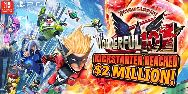 The Wonderful 101 Kickstarter, The Wonderful 101: Remastered, The Wonderful 101, Pre-order, PS4, Switch, PlayStation 4, Nintendo Switch, Europe, US, Japan, gameplay, features, release date, price, trailer, screenshots, PlatinumGames Inc., ザ・ワンダフル ワン・オー・ワン, The Wonderful 101: HD, The Wonderful 101: Remaster, Remastered, Remaster, Kickstarter, news, update, Luka's Second Mission