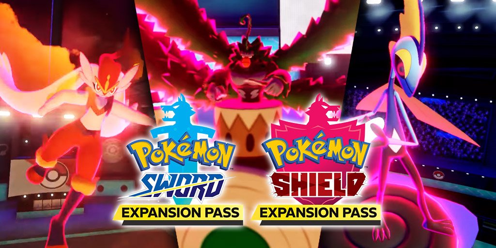 NEW Pokemon Sword Expansion Pass Pokemon Shield Expansion Pass Nintendo  Switch