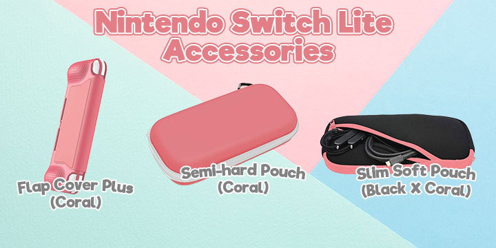 Nintendo Switch Lite Accessories from Columbus Circle | Pre-order Now!