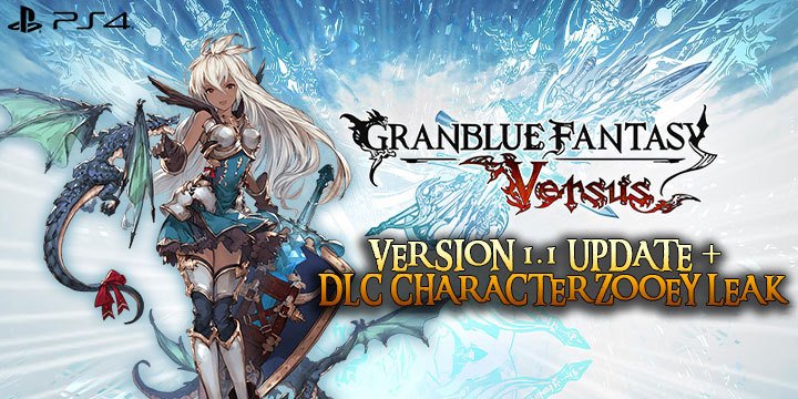 Granblue Fantasy Versus, Granblue Fantasy, PS4, PlayStation 4, Cygames, グランブルーファンタジー ヴァーサス, pre-order, Japan, Asia, US, news, update, character pass, character pass 1, zooey, leak