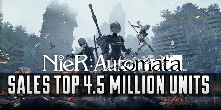  NieR: Automata, Square Enix, PlayStation 4, US, gameplay, features, trailer, screenshots, update, sales