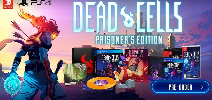 Dead Cells [The Prisoner’s Edition], Switch, Nintendo Switch, Playstation 4, PS4, Europe, release date, gameplay, features, price, pre-order, physical edition, Dead Cells- Action Game of the Year, Prisoner’s Edition, Merge Games, Motion Twin, Dead Cells - Prisoner's Edition