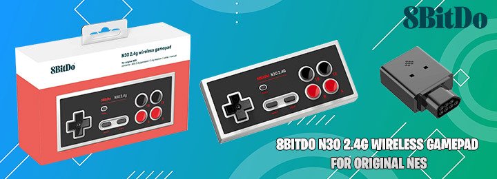 8BitDo, Wireless Gamepad, NES, SNES, Pre-order, Accessories
