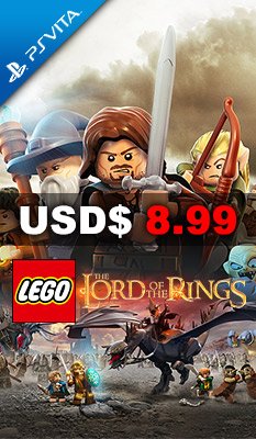 LEGO THE LORD OF THE RINGS Warner Home Video Games