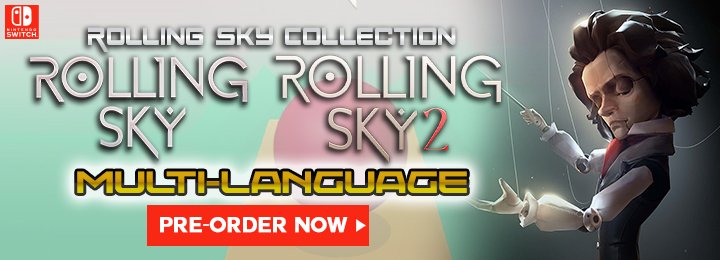 Rolling Sky Collection, Rolling Sky, Rolling Sky 2, Switch, Nintendo Switch, PS4, PlayStation 4, Asia, Release Date, Gameplay, Features, price, pre-order now, Leoful, Cheetah Mobile, Rising Win Tech, screenshots, physical 