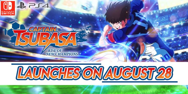 Captain Tsubasa: Rise of New Champions, PS4, PlayStation 4, Bandai Namco Entertainment, Nintendo Switch, North America, US, release date, features, price, pre-order now, trailer, Captain Tsubasa game 2020, news, update, launch date, Western release date, Japan release date