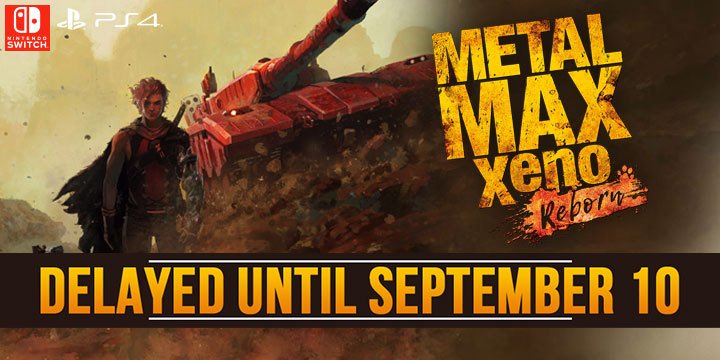 Metal Max Xeno: Reborn, Metal Max Xeno, Metal Max Xeno Remake, Metal Max Xeno HD, メタルマックス ゼノ リボーン, PS4, Switch, Japan, Kadokawa Games, PlayStation 4, Nintendo Switch, Pre-order, delayed, news, update, gameplay, trailer