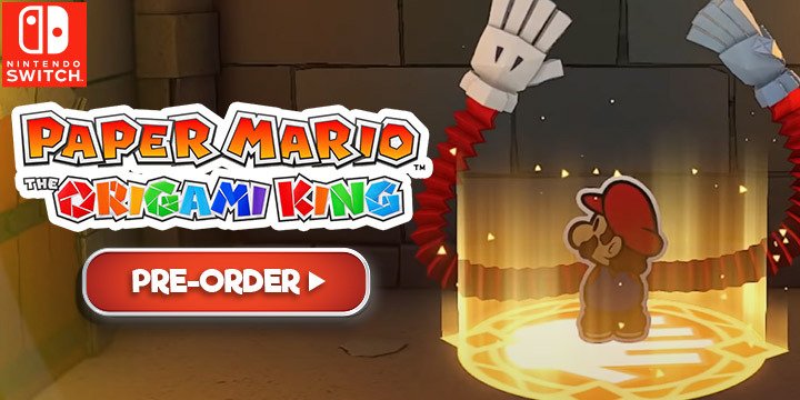 Paper Mario: The Origami King, Paper Mario, Nintendo, Nintendo Switch, release date, gameplay, price, pre-order, Paper Mario The Origami King, trailer