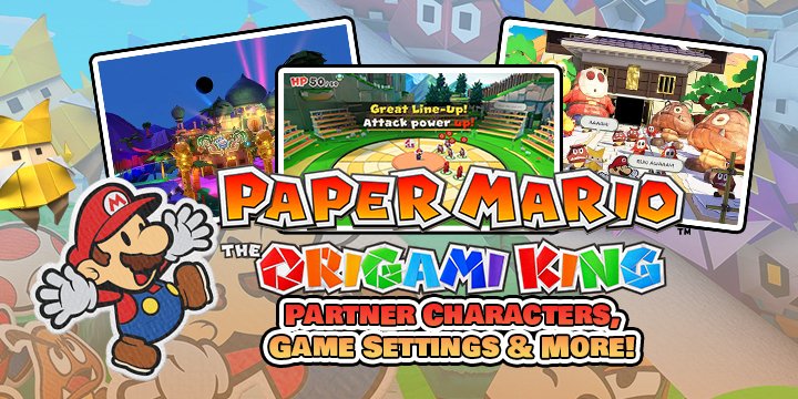Paper Mario: The Origami King, Paper Mario, Nintendo, Nintendo Switch, release date, gameplay, price, pre-order, Paper Mario The Origami King, trailer, new screenshots, news, update