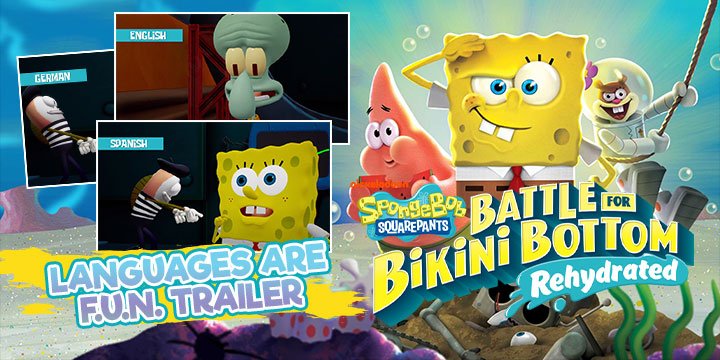 SpongeBob - SquarePants: Bottom Bikini New Trailer Battle Rehydrated for