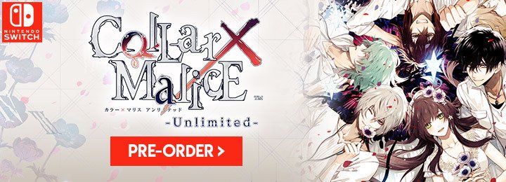 Collar x Malice, Collar x Malice - Unlimited -, Collar x Malice: Unlimited, Nintendo Switch, Switch, US, Europe, gameplay, features, release date, price, trailer, screenshots