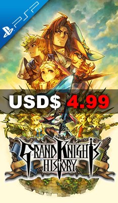 GRAND KNIGHTS HISTORY (PSP THE BEST) Marvelous