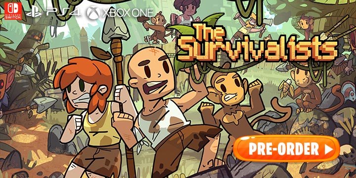 The Survivalists, Survivalists, Team17, Sold Out Games, Release date, Gameplay, US, North America, Europe, features, PS4, PlayStation 4, Xbox One, XONE, trailer, screenshots, Switch, Nintendo Switch