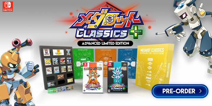 Medarot Classics Plus (Advanced Limited Edition) Now Up For Pre-order!