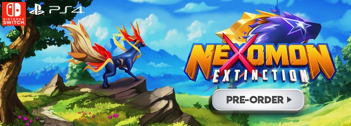 Nexomon: Extinction, Nexomon Extinction, VEWO Interactive, PQube , PS4, PlayStation 4, Europe, Release Date, gameplay, features, price, pre-order now, trailer, Switch, Nintendo Switch, screenshots