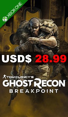 TOM CLANCY'S GHOST RECON: BREAKPOINT [GOLD EDITION STEELBOOK] Ubisoft