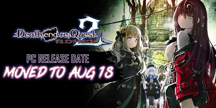 Death end re;Quest 2, Death end re;Quest, Death end Request 2, Death end re Quest 2, PlayStation 4, PS4, Japan, Pre-order, Compile Heart, Limited Edition, gameplay, features, release date, trailer, screenshots, Western release, West, US, Europe, PC Release Date Moved, New PC Release Date