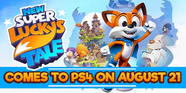 New Super Lucky's Tale, New Super Luckys Tale, PS4, PlayStation 4, Switch, Nintendo Switch, US, Europe Pre-order, Nintendo, Playful, PQube, PS4 release date, news, update