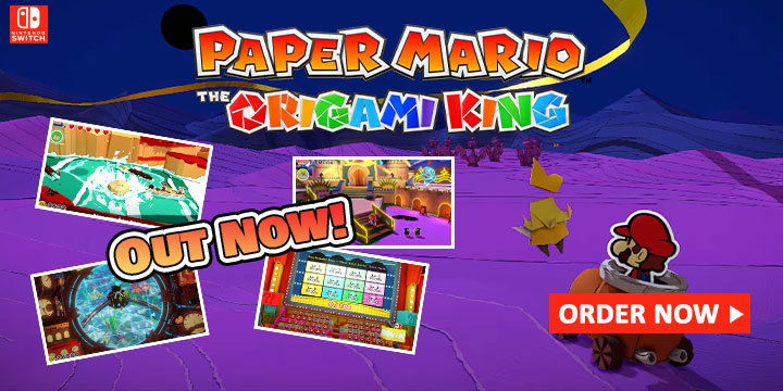 Nintendo Switch Paper Mario: The Origami King Video Game - US