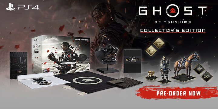 Ghost of Tsushima Collector's Edition Open for Pre-order