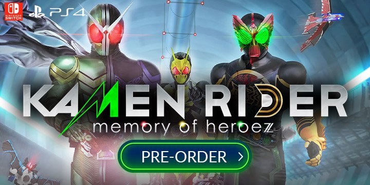 Kamen Rider, Kamen Rider: Memory of Heroez, Bandai Namco, PS4, Switch, Japan, PlayStation 4, Nintendo Switch, gameplay, features, release date, price, trailer, screenshots
