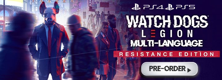 Watch Dogs Legion, Special Edition, Gold Edition, Ultimate Edition, Resistance Edition, PS4, PlayStation 4, Ubisoft, PS5, PlayStation 5, release date, gameplay, features, price, trailer, Asia, Multi-language, Watch Dogs Legion Resistance Edition, Watch Dogs Legion Gold Edition, Watch Dogs Legion Ultimate Edition