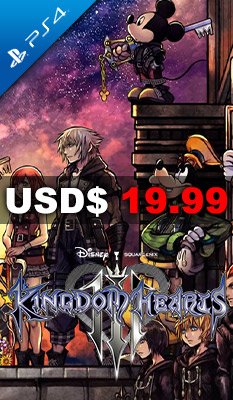 KINGDOM HEARTS III Square Enix