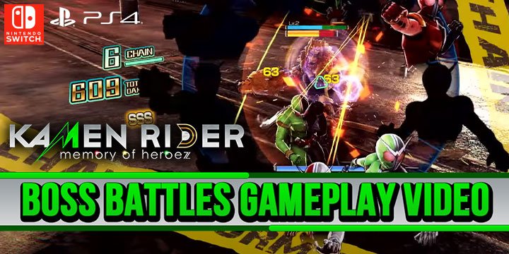 Kamen Rider, Kamen Rider: Memory of Heroez, Bandai Namco, PS4, Switch, Japan, PlayStation 4, Nintendo Switch, gameplay, features, release date, price, trailer, screenshots, Gameplay Video, Boss Battles Gameplay, news, update