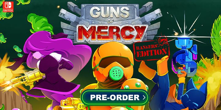 Guns of Mercy [Rangers Edition], Guns of Mercy: Rangers Edition, Guns of Mercy Rangers Edition, PixelHeart, release date, gameplay, price, Europe, trailer, screenshots, pre-order, Physical release, Switch, Nintendo Switch