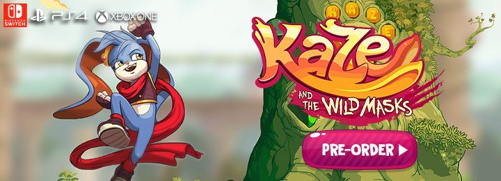 Kaze and the Wild Mask, Soedesco, US, PlayStation 4, Xbox One, Nintendo Switch, US, gameplay, features, release date, price, trailer, screenshots