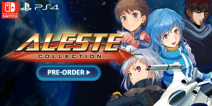 Aleste Collection, PlayStation 4, Nintendo Switch, Japan, PS4, Switch, M2, gameplay, features, release date, price, trailer, screenshots, アレスタコレクション, Galvanic Gunner Aleste, GG Aleste, Power Strike II