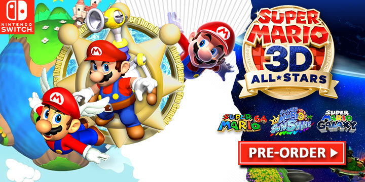 Mario 3d all star pre deals order