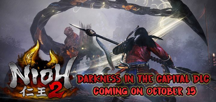 Nioh 2, Nioh, PlayStation 4, PS4, US, Koei Tecmo Games, Koei Tecmo, gameplay, features, release date, price, trailer, screenshots, Team Ninja, update, Darkness in the Capital, Tokyo Game Show, TGS, Tokyo Game Show 2020, DLC