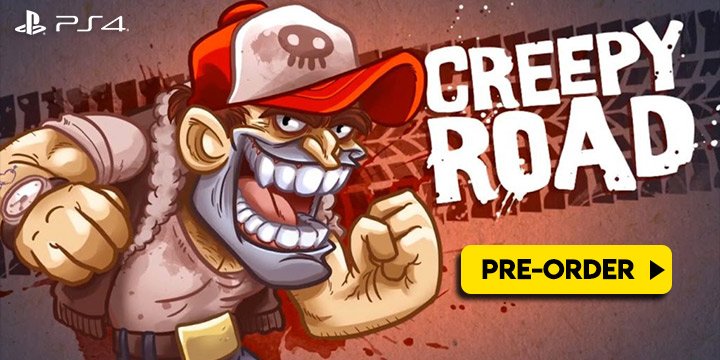 Creepy Road, Creepyroad, Red Art Games, PS4, PlayStation 4, Europe, release date, screenshots, gameplay, price, trailer, pre-order now, Groovy Milk, physical release, physical edition