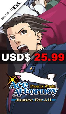 PHOENIX WRIGHT: ACE ATTORNEY JUSTICE FOR ALL Capcom