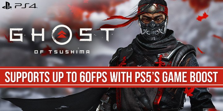 Ghost of Tsushima, Sony Computer Entertainment, Sony, PlayStation 4, US, Europe, PS4, gameplay, features, release date, price, trailer, screenshots, Version 1.1 update, PS5 Game Boost, 60 FPS, Buy Now, North America, Japan, Sucker Punch Productions