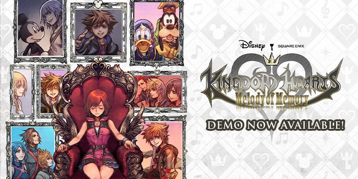 Kingdom Hearts: Melody of Memory, Kingdom Hearts Melody of Memory, Switch, Nintendo Switch, PS4, PlayStation 4, Xbox One, XONE, features, gameplay, news, trailer, screenshots, Square Enix, Kingdom Hearts, update, pre-order, Demo now available, Demo links, Console Demo