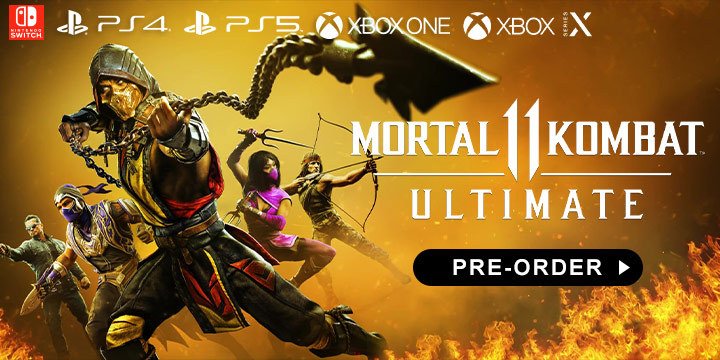  Mortal Kombat 11 Ultimate (PS5) : Video Games