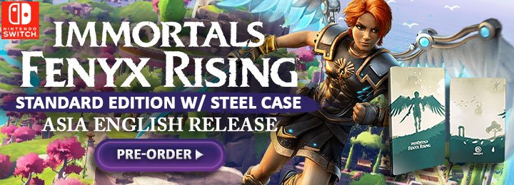 Gods and Monsters, Immortals Fenyx Rising, Immortals: Fenyx Rising (English), Immortals: Fenyx Rising English, Standard Edition, release date, gameplay, features, price, Nintendo Switch, Switch, trailer, Ubisoft, Asia English, Asia, Immortals: Fenyx Rising w/ Steel Case