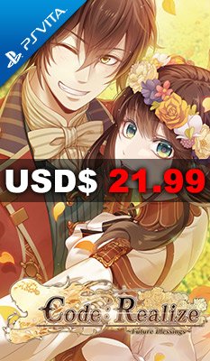CODE:REALIZE - FUTURE BLESSINGS Aksys Games
