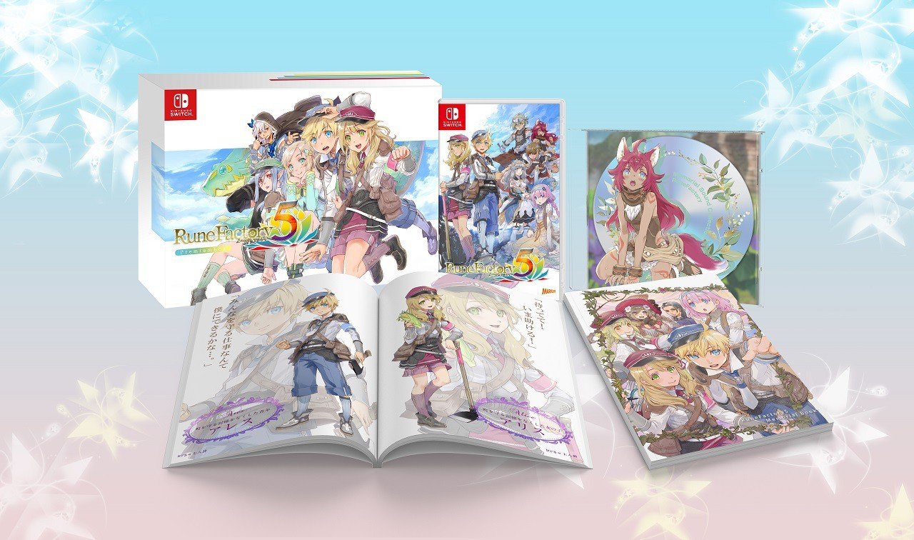 Rune Factory, Rune Factory 5, Nintendo Switch, Switch, Japan, gameplay, features, release date, price, trailer, screenshots, Limited Edition, Standard Edition, news, update