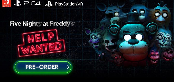 Playstation 4 Five Nights at Freddy's: Help Wanted