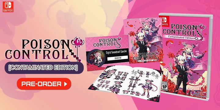 Poison Control, Shoujo Jigoku no Doku Musume, Contaminated Edition, Switch, Nintendo Switch, NIS America, gameplay, features, release date, price, trailer, screenshots, US, Western release, West, Europe