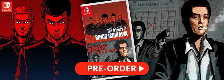 The Friends of Ringo Ishikawa & Arrest of a Stone, The Friends of Ringo Ishikawa, Arrest of a Stone, Nintendo Switch, Switch, Japan, gameplay, features, release date, price, trailer, screenshots, ザ フレンズ オブ リンゴ イシカワ & アレスト オブ ア ストーン ブッダ