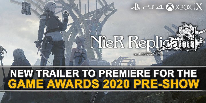 NieR Replicant ver.1.22474487139…, NieR, Square Enix, US, Europe, Japan, Asia, PS4, XONE, PC, Steam, PlayStation 4, Xbox One, gameplay, features, release date, trailer, screenshots, update, The Game Awards, The Game Awards 2020