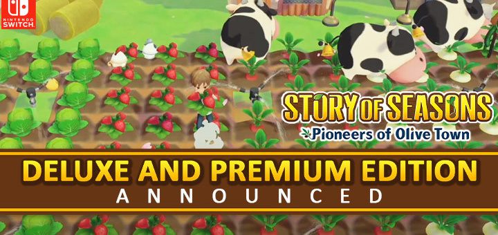 Story of Seasons, Marvelous, Story of Seasons: Pioneers of Olive Town, gameplay, features, release date, price, trailer, screenshots, Switch, Nintendo Switch, update, Japan, Premium Edition, Deluxe Edition